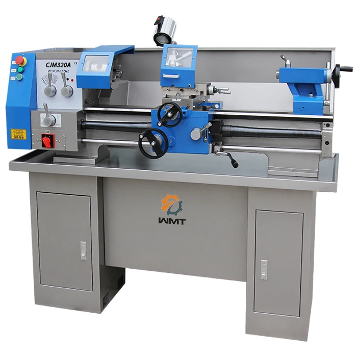 China Manufacturer Manual Lathe Machine Torno Para Metal Torno CJM320A 330mm Swing Over Bed Mini Bench Lathe in China