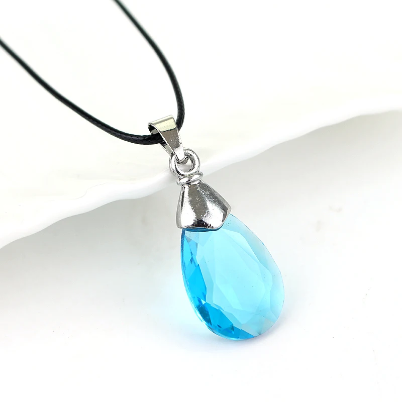 Crystal Necklace Cosplay New of Anime For SAO Sword Art Online Heart of Yui1 bg 