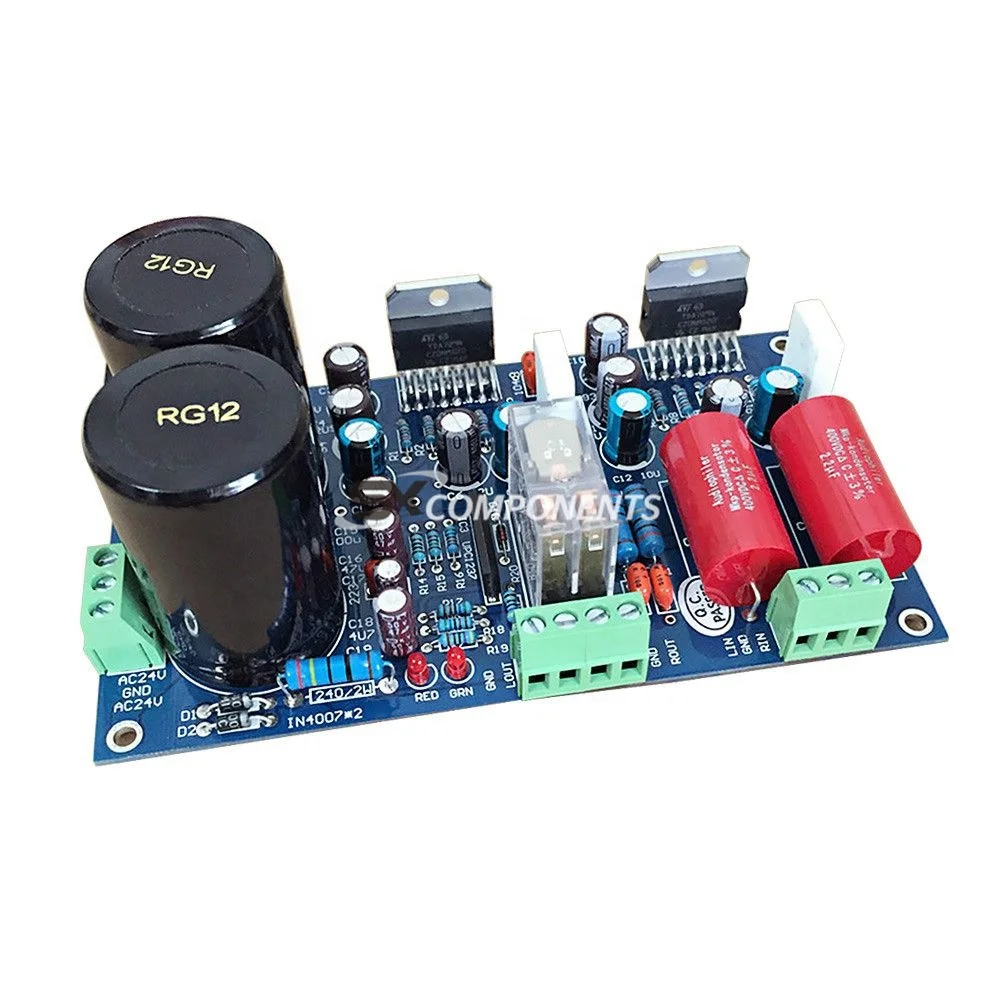 2PCS TDA7294 Mono 80W Audio Power Amp Amplifier board Dual DC 40V DIY Kits 