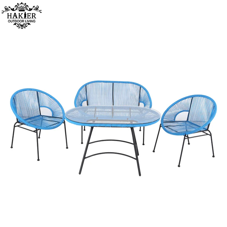 garden chair set plastic