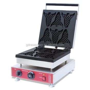 電気スナック食品機械ワッフルマシン/カスタムワッフル鉄/飛行機