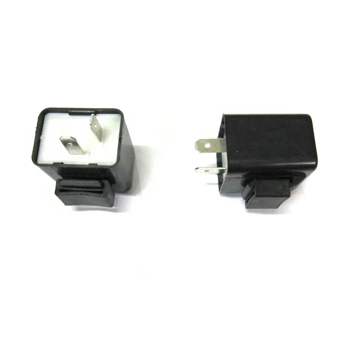 Motorcycle Electronic 12V Circuits LED Halogen Turn Signal Flasher Relay With Sound