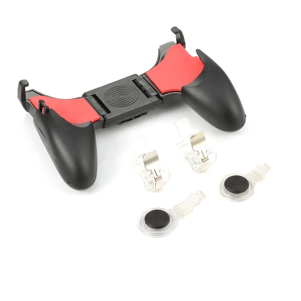 Verlengen bal Ik was verrast 5 In 1 Mobile Phone Gamepad Joystick Controller L1 R1 Fire Shooter Buttons  Trigger Handle For Phone Android - Buy Fire Shooter Buttons Trigger Handle  For Phone Android,Pub G 5 In 1