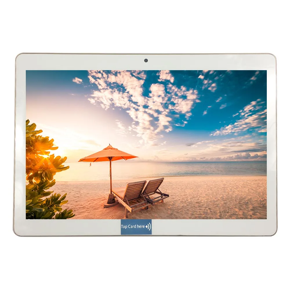 10 Inch Android Front Nfc Tablet Pc 2GB RAM Quad Core Android Tablet With Nfc Reader