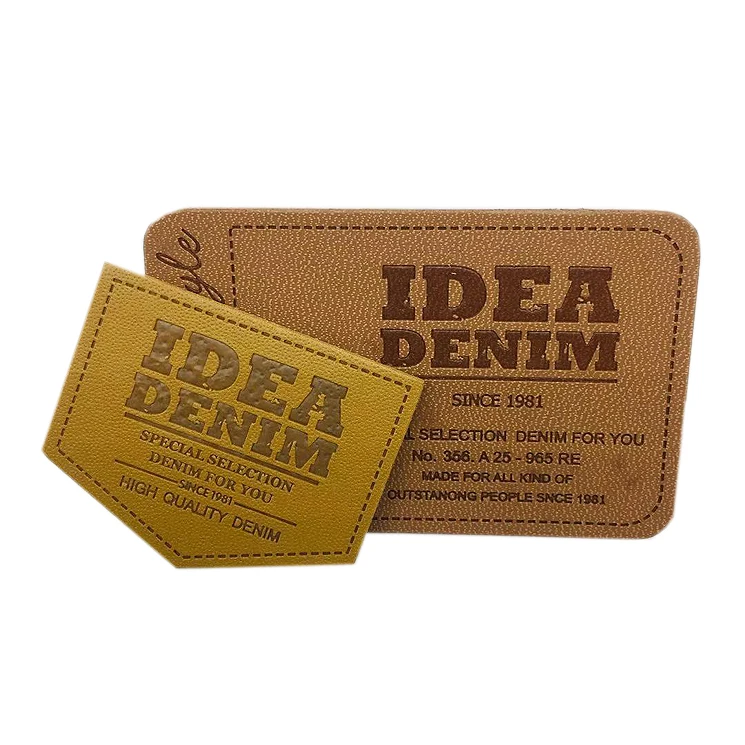 Custom Patch for Hat Sew Clothing Logo Designer Leather Badge Iron on Hat Badge Leather Designer Leather Patch Custom Patch