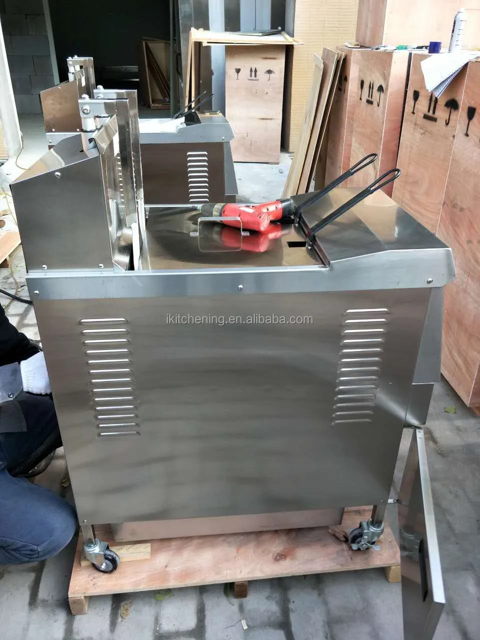 High Quality Pitco Henny Penny Commerical Deep Fryer Automatic Basket Auto Lift / Broasted
