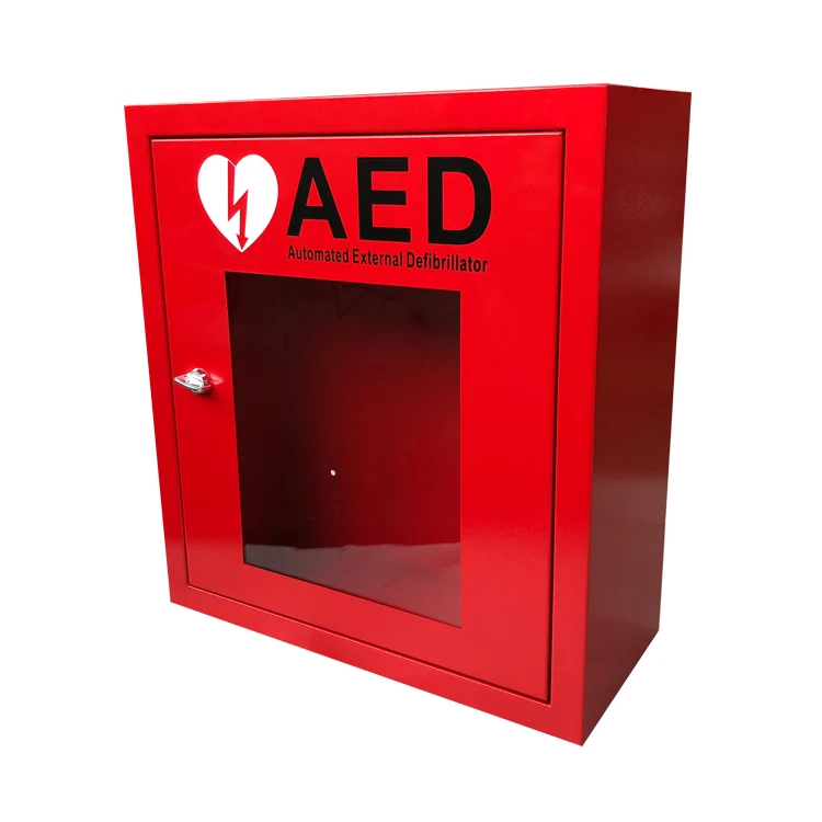 Металлический настенный кронштейн для телевизора с тревогой аварийный AED дефибриллятор