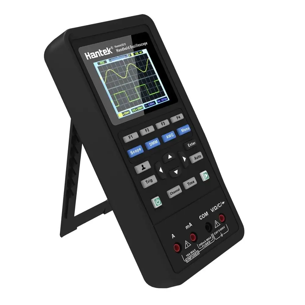 Original 7'' TFT LCD 800x480 70MHz 1GS/s Record Length 24K Hantek DSO5072P 2 Channels Digital Oscilloscope