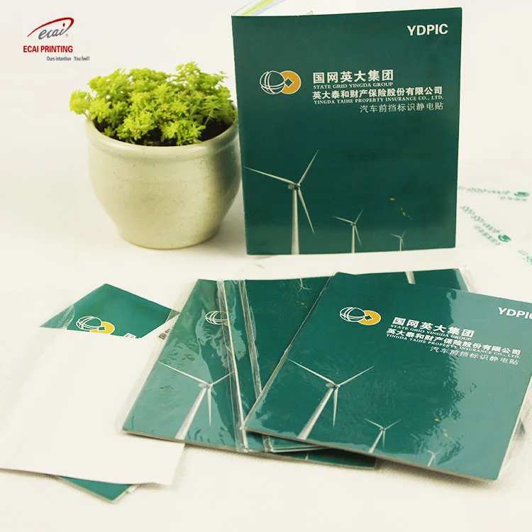 Custom Design Self-adhesive electrostatic vinyl sticker for advertising