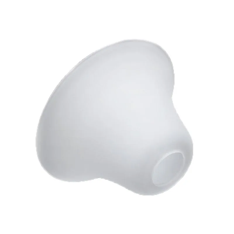 Поставка матовый белый стеклянный потолочный вентилятор в форме колокольчика лампа