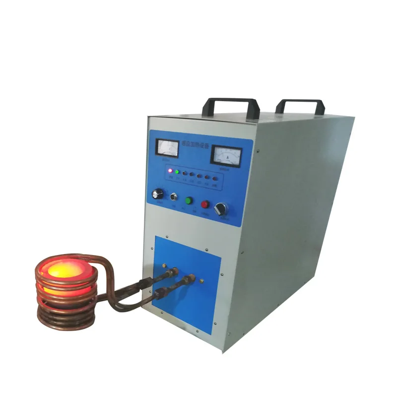 High Frequency Small Induction Gold Silver Melting Casting Machine For