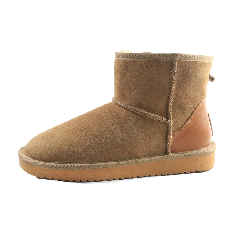 EMU AUSTRALIA BOTAS PARA MUJER PIEL OVEJA WATER RESISTANT STINGER MINI  W10003 CHESNUT EMU012