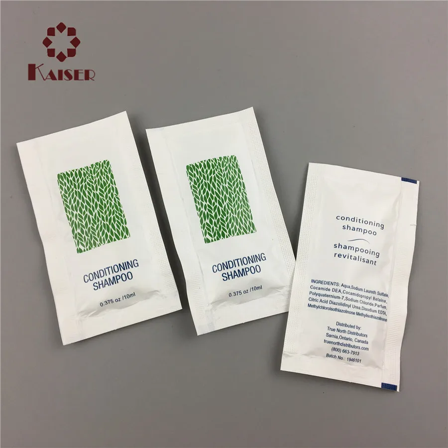 Bulk Disposable Shampoo Conditioner 10ml Sachet Bag