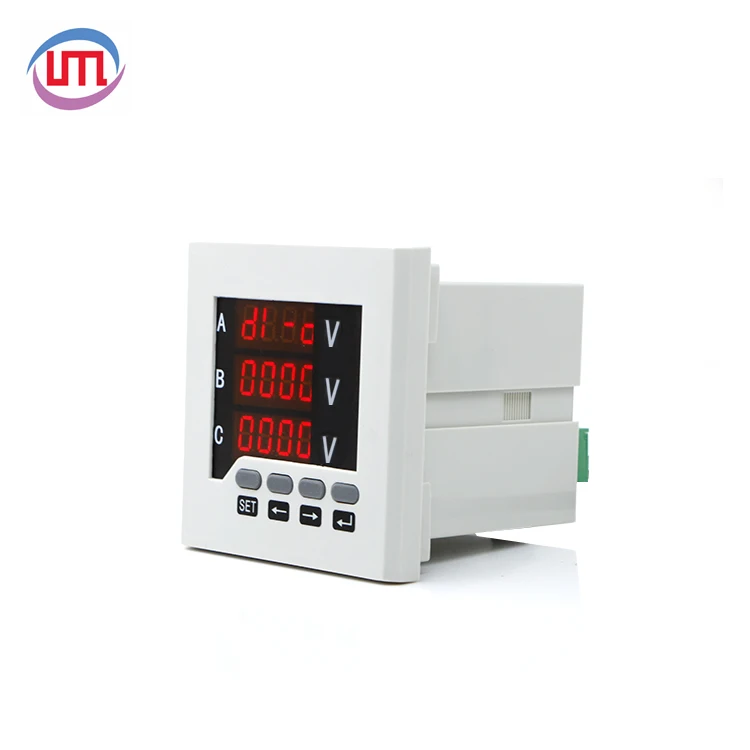 Легко установить В 0-400 вольтметр Вольт Ампер Ватт метр цифровой измеритель напряжения Лучшая цена
