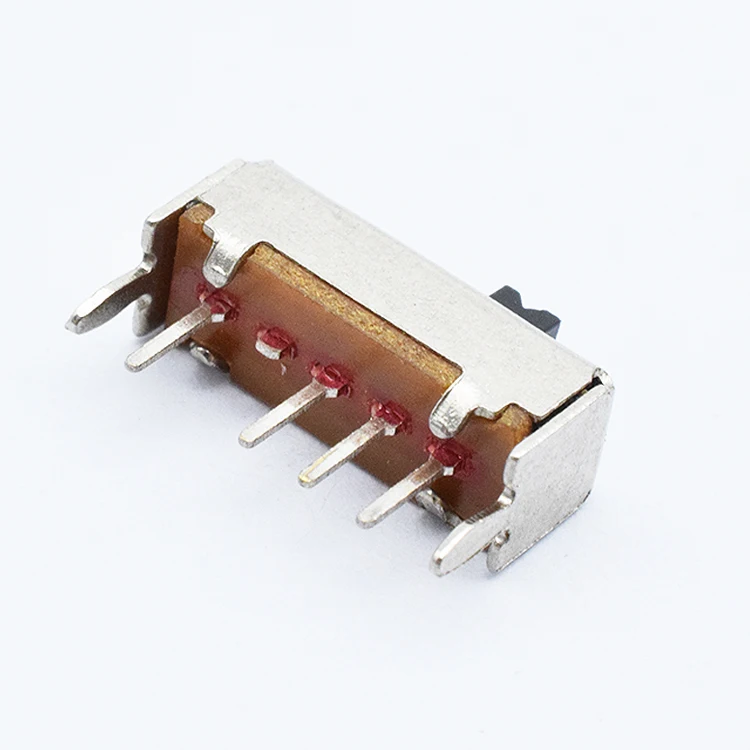 SS13D07 SPDT  6 Pin DIP Slide Switch Three Position With Selectable Height Slide Switch