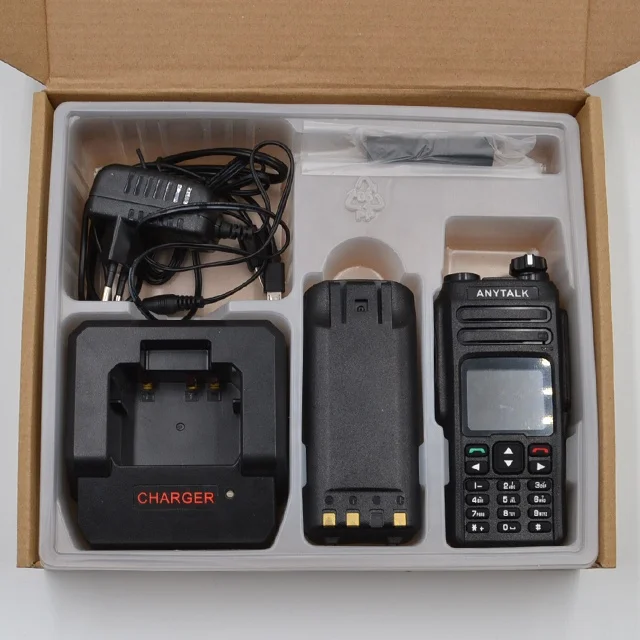 
 OEM Заводская рация широкого радиуса действия для публичных цифровых сетей IP Walkie talkie 2G 3G 4G Lte Интернет-радио с GPS AT-588W  