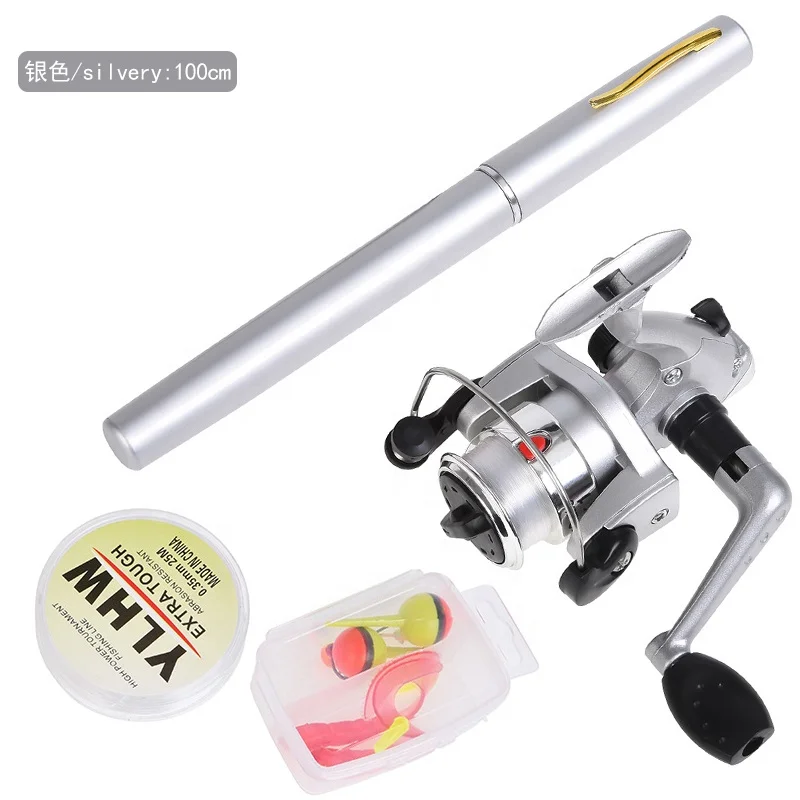 Mini Telescopic Fishing Rod Combo Set Portable Versatile