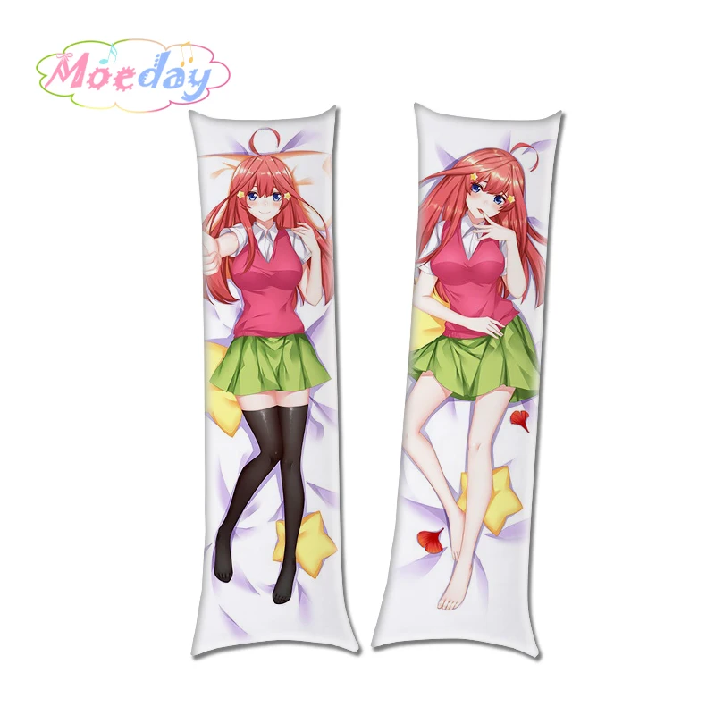 Cheap Xmas Gift Anime The Quintessential Quintuplets Nakano Miku Pillow  Cover Hugging Body Pillowcase Dakimakura Pillow Case Cover