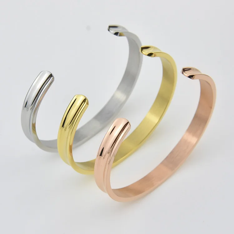 stainless steel hair tie bracelet