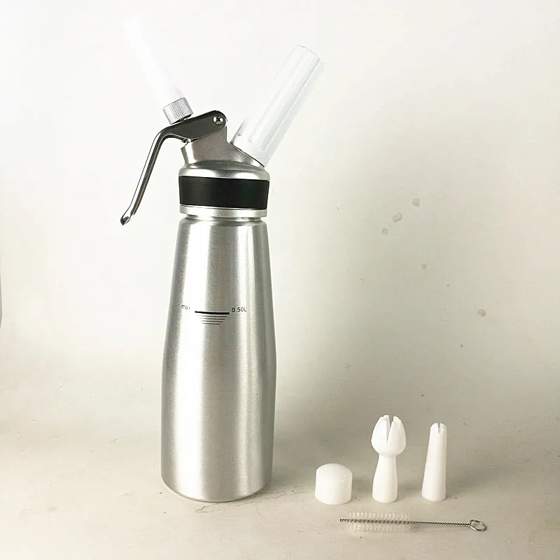 Professional Whipped-Cream Dispenser - 3 Various Stainless