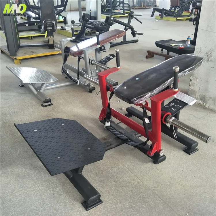 Free Loading Plate Loaded Commercial Gym Equipment Hip Developer Buttocks Bridge Machine