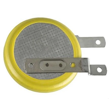 3v Lithium Button Coin Cell Battery CMOS CR1632 Battery with Solder Tabs DIP Pins or SMT
