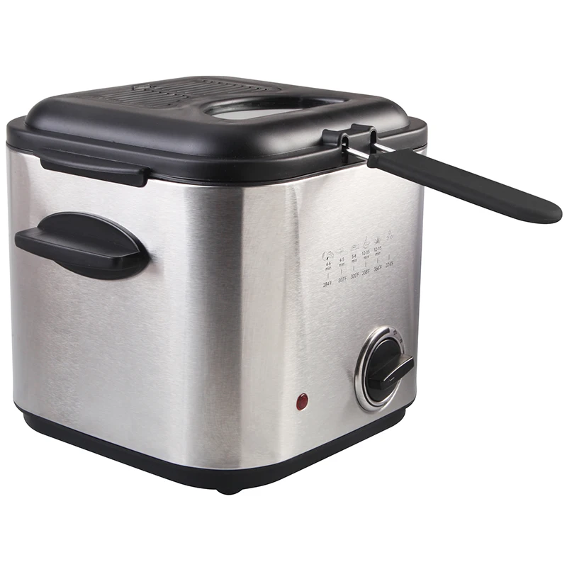 xj-5k100ao 1.2l mini deep fryer electric