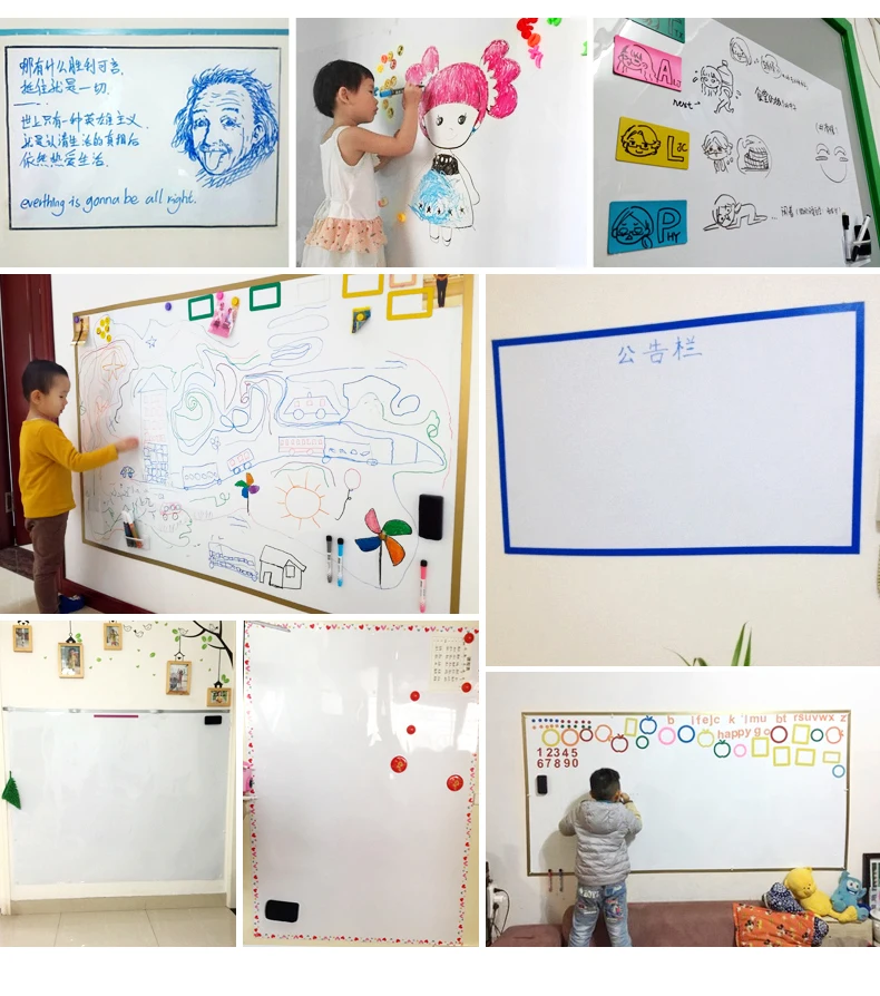 
Самоклеящаяся белая доска на заказ 