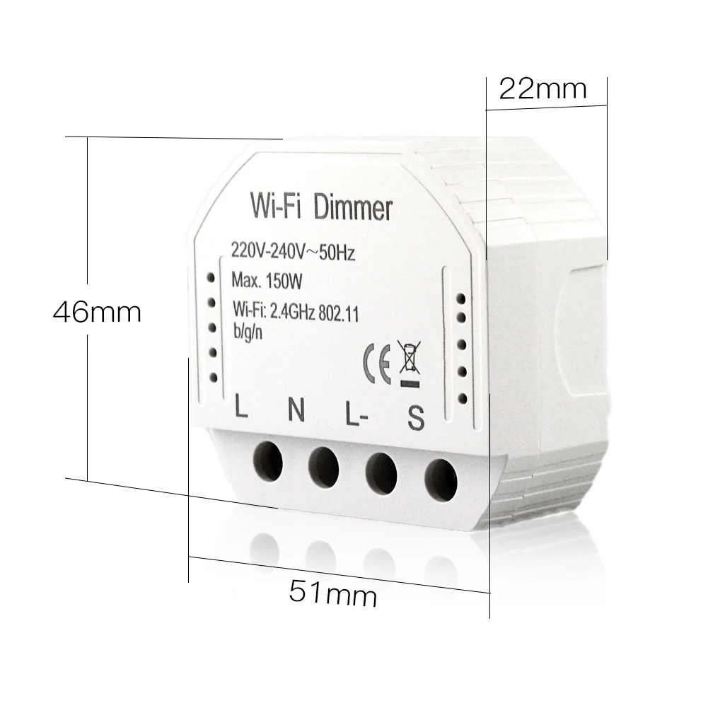 MOES DIY WiFi Smart Switch Universal Breaker, Timer Module