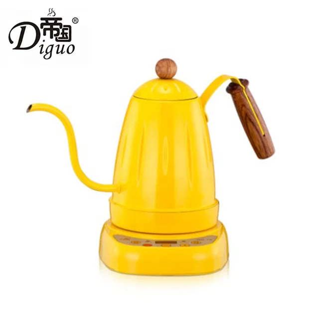 De'Longhi Yellow 6-Cup Electric Tea Kettle at