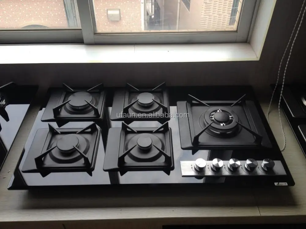 Built in Gas Hob Ceramic Induction Cooker 2 in 1 Control Gas Cooking