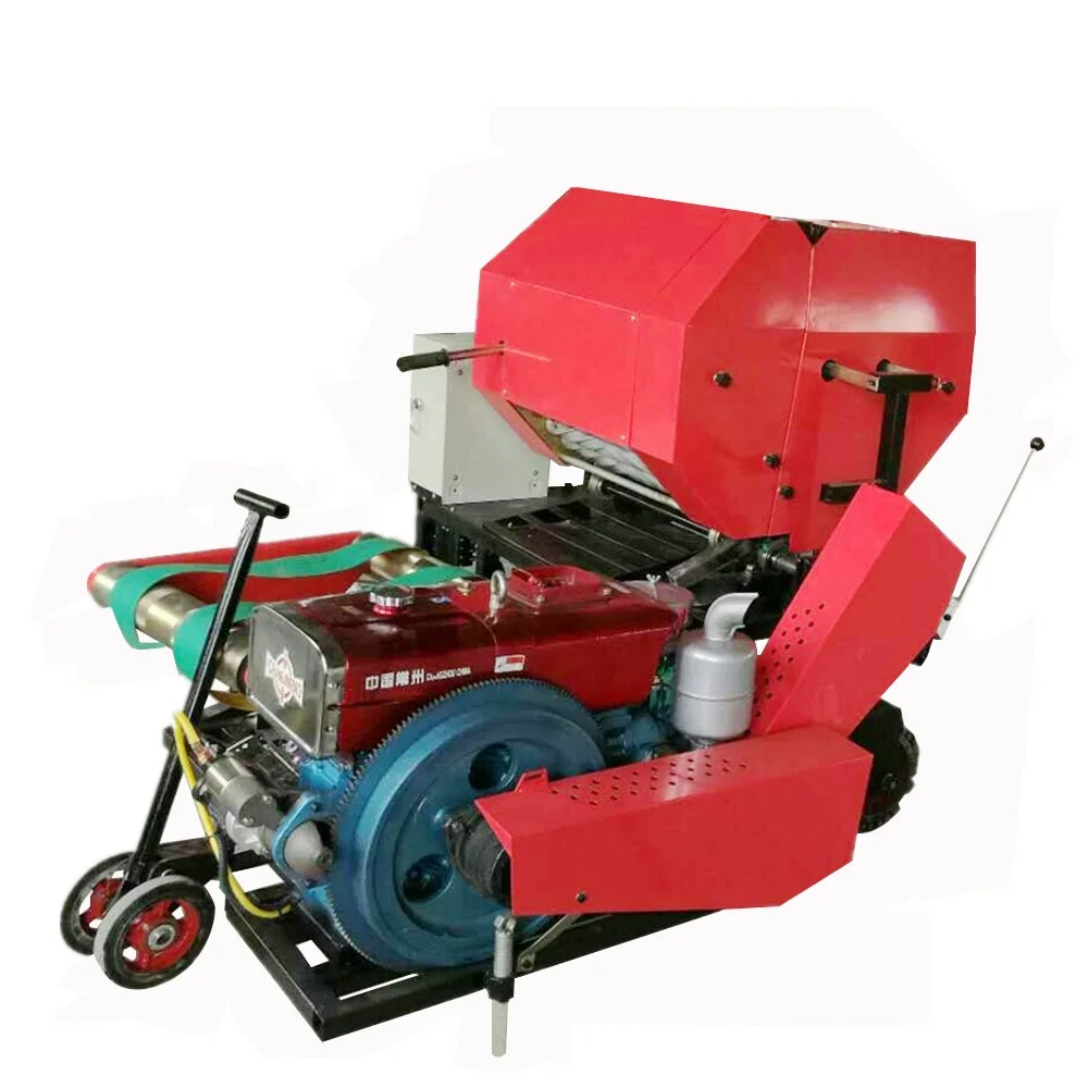 Mini Automatic Diesel Engine Silage Machine for Silage Bags