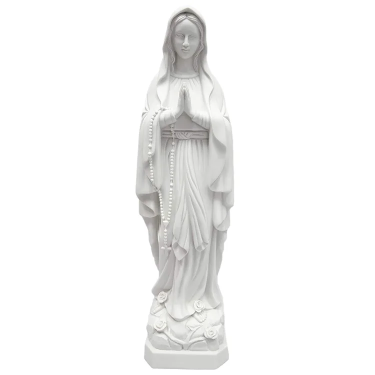 白い大理石の像が祈る聖母マリアの大理石像| Alibaba.com
