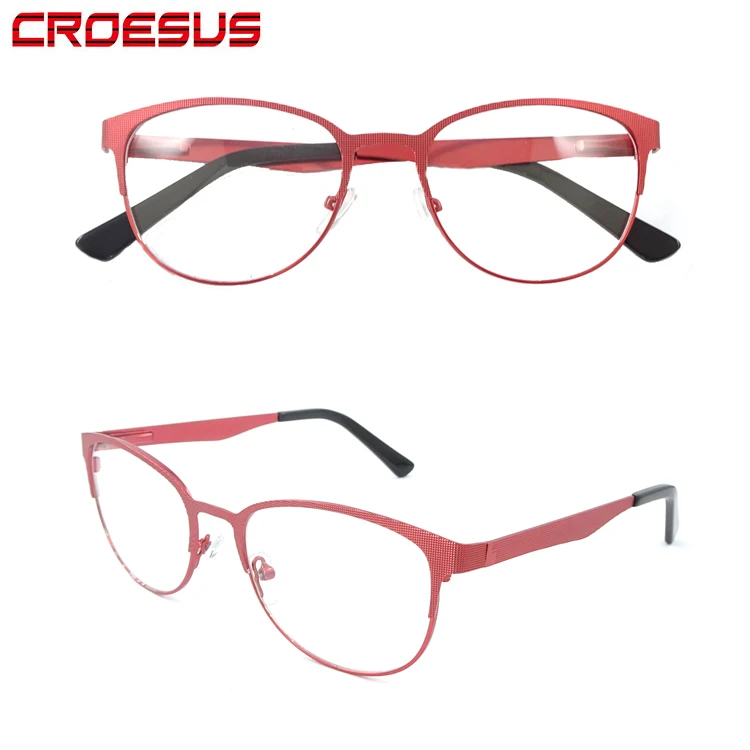 High Quality Manufacturers Optics Frame Computer Radiation Protect Metal Reading Glasses
