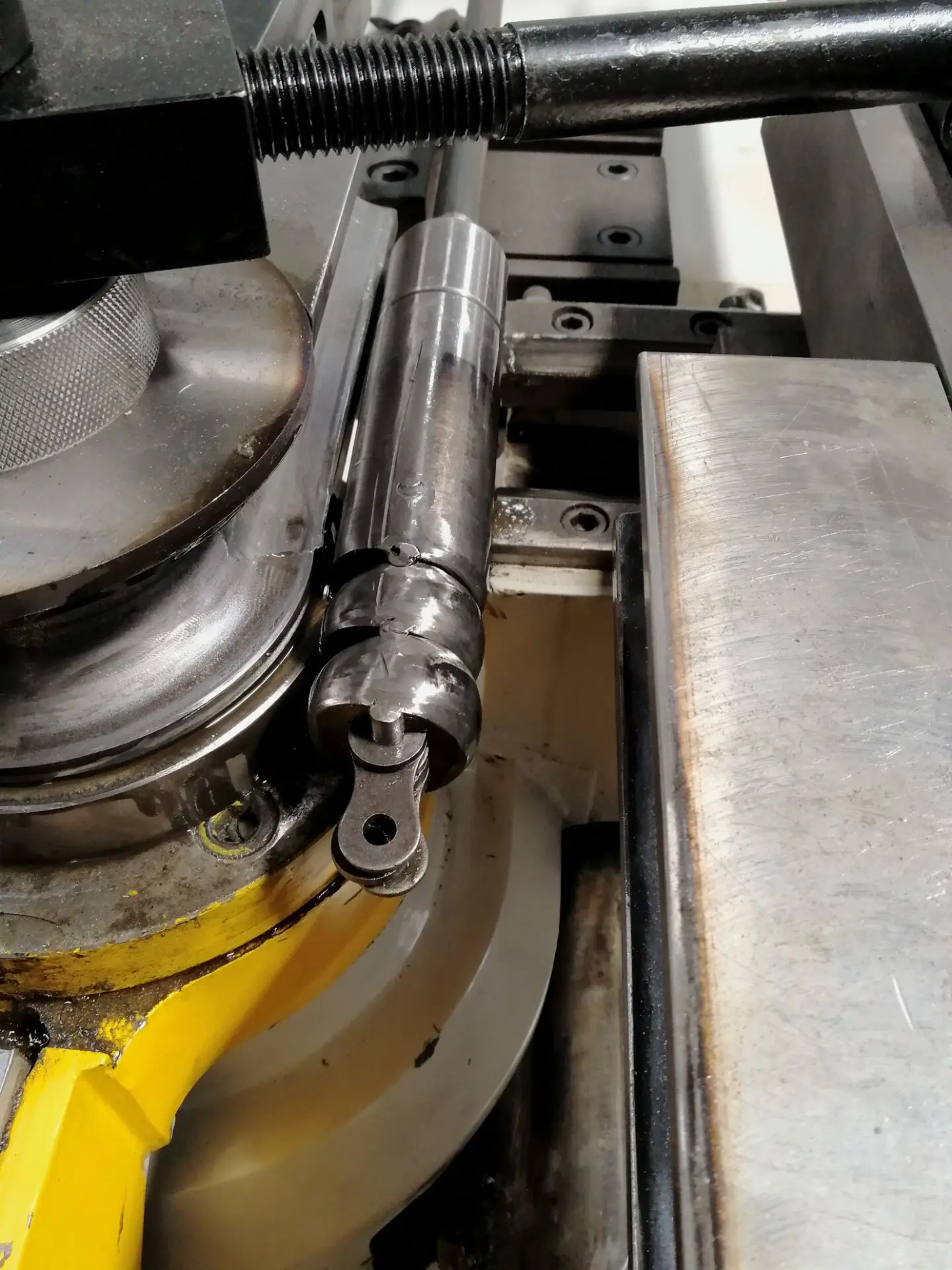 
 Automatic DW75NC mandrel profile hydraulic aluminum copper stainless steel exhaust square tube bender pipe bending machine  