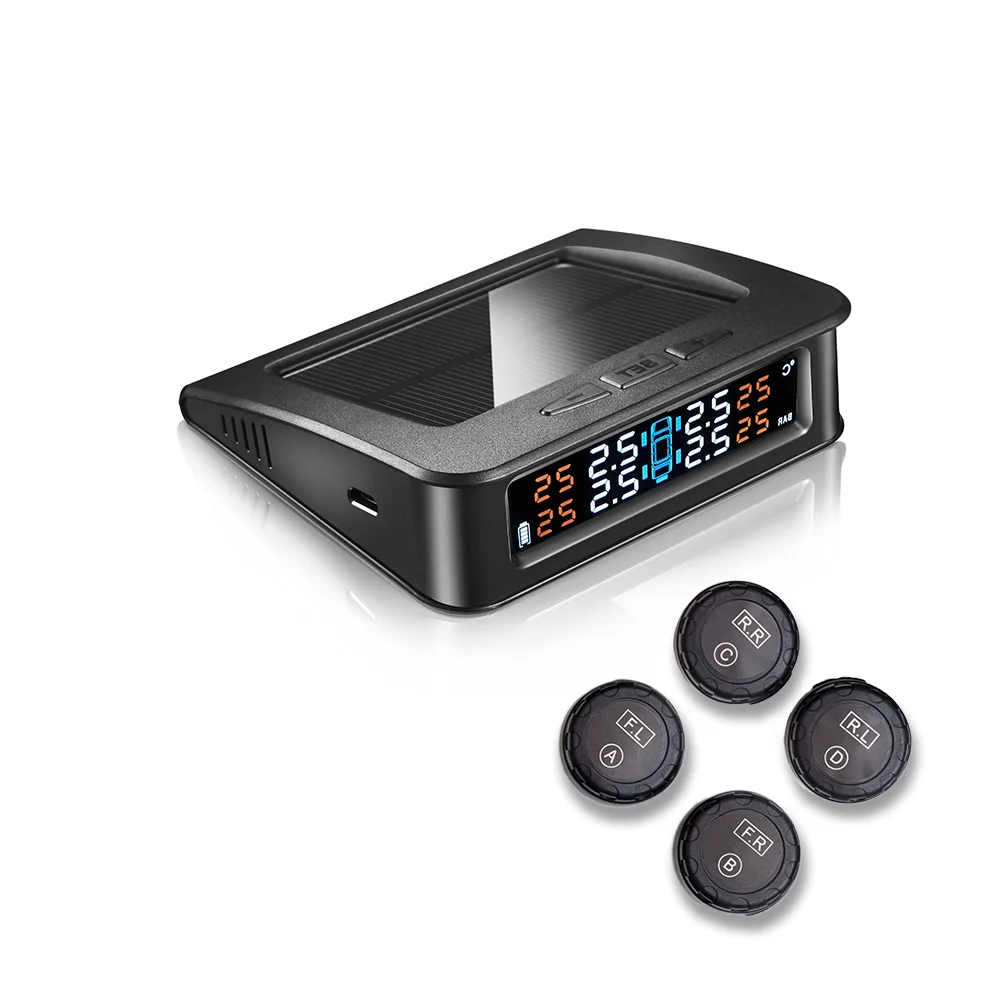 Лучшие Tpms энергосбережения предотвратить взрыв шин Солнечный клапан внешний сенсор давление мониторы системы