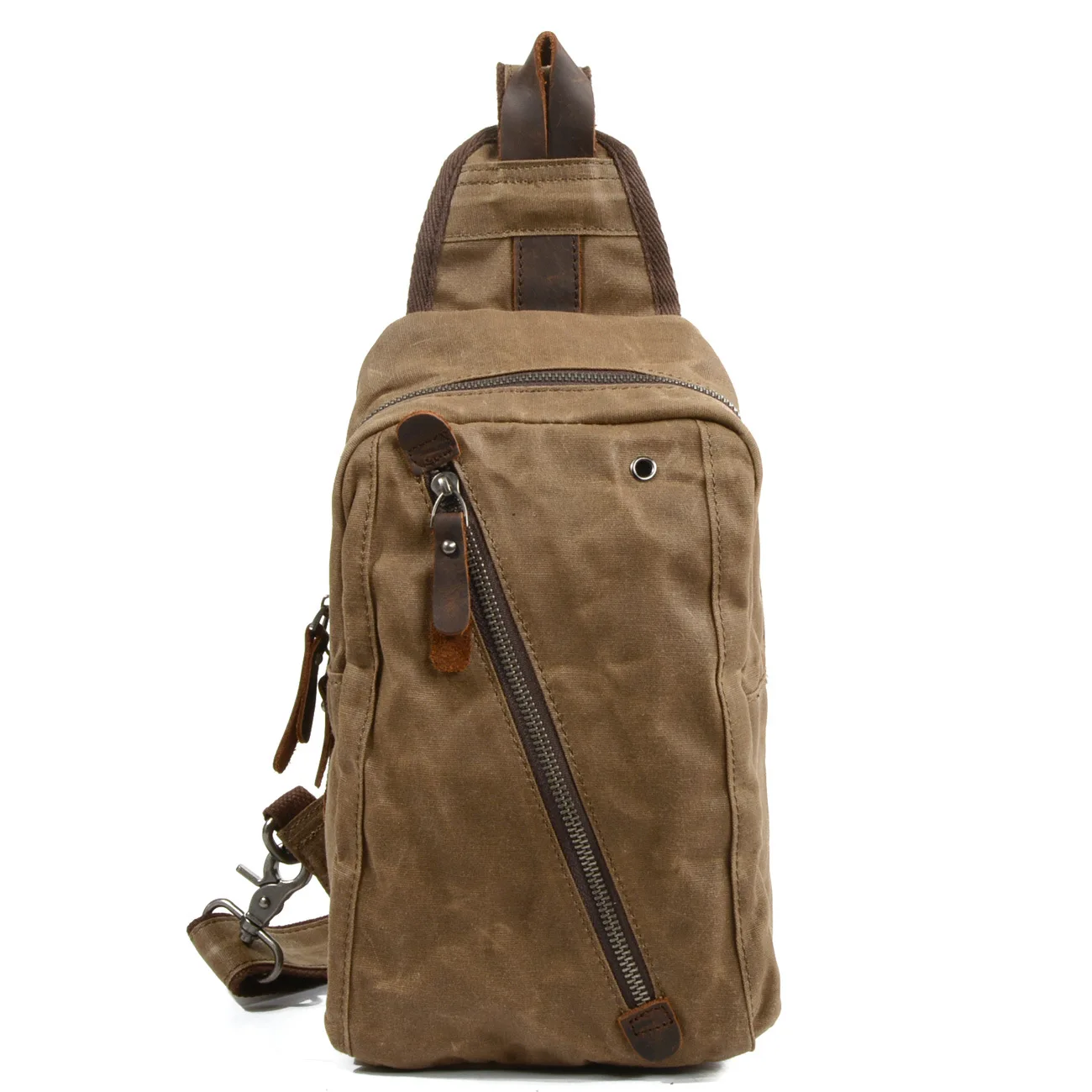 Men canvas casual sport travel outdoor crossbody bag