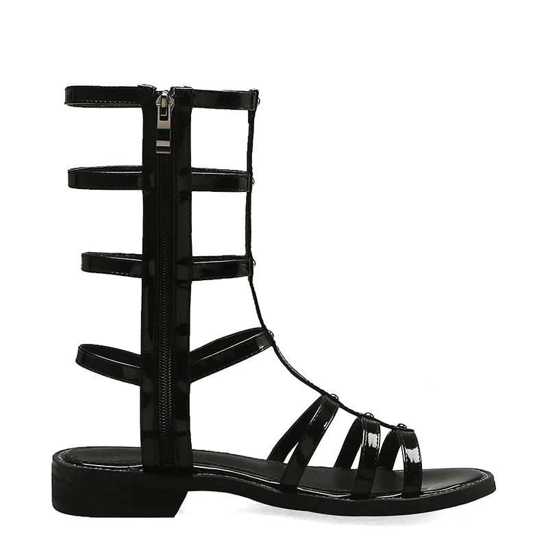 Strap Ladies Flat Sandals Shoes 