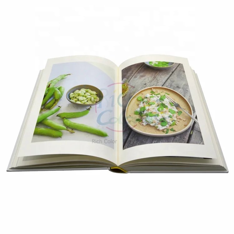 Full Color Hardcover Book Printing with Dust Jacket