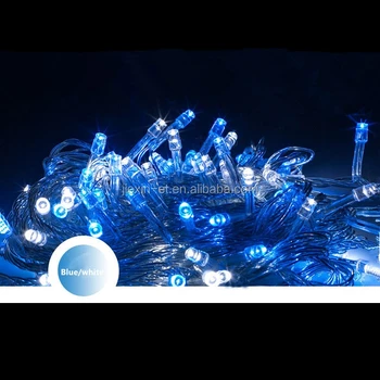 IP65 waterproof outdoor christmas decoration 2 wire round led rope light led string light