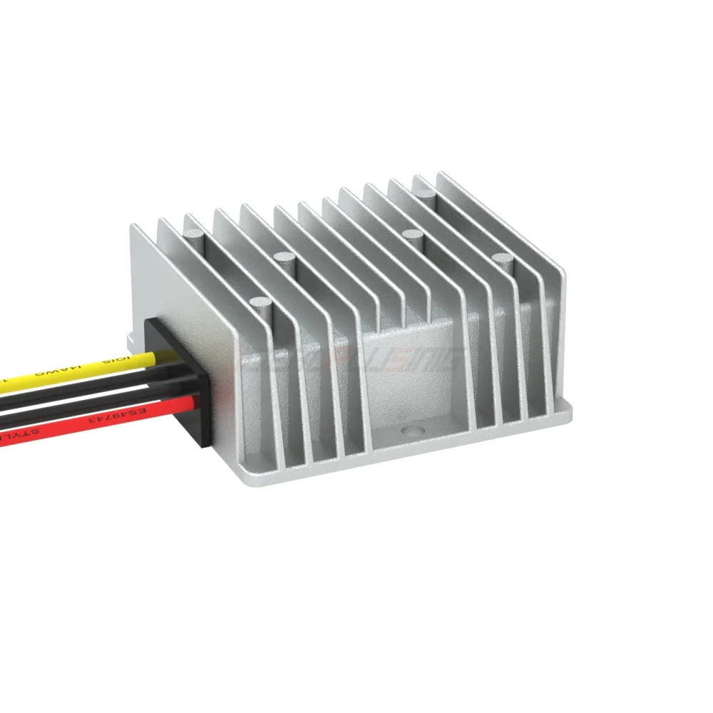 Factory Waterproof 6 Volt DC to 12 Volt 5A 60W DC Step-up Converter Power Supply Inverters & Converters