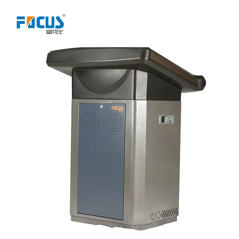 
Стойка с микрофоном и динамиком AV-контроллером и сенсорным экраном 21,5 дюйма S700 Smart e-Подиум 