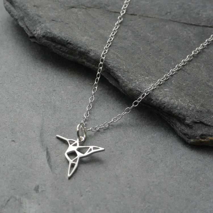 silver animal necklace