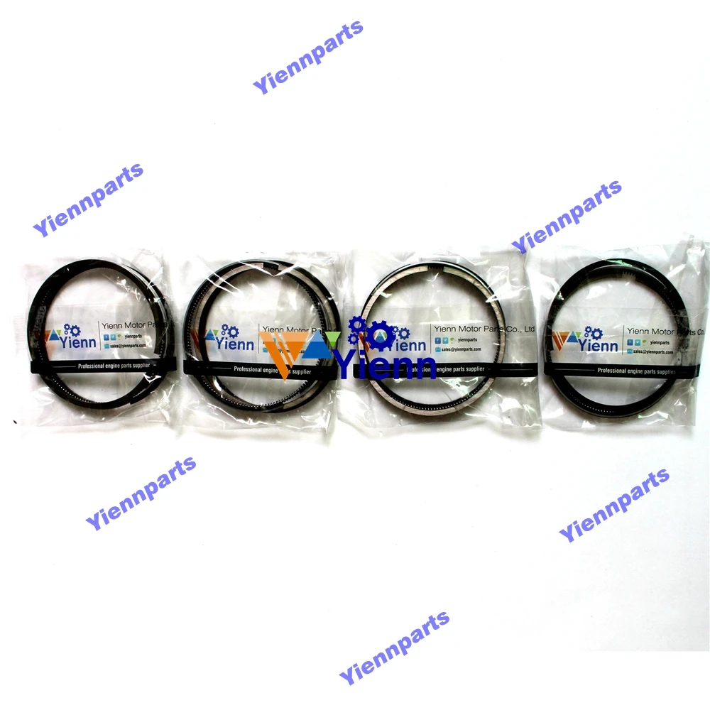 クボタ V 1305 (100%台製) 用台湾ピストン+リングキットセットSTD 76 mm X 4 PCS