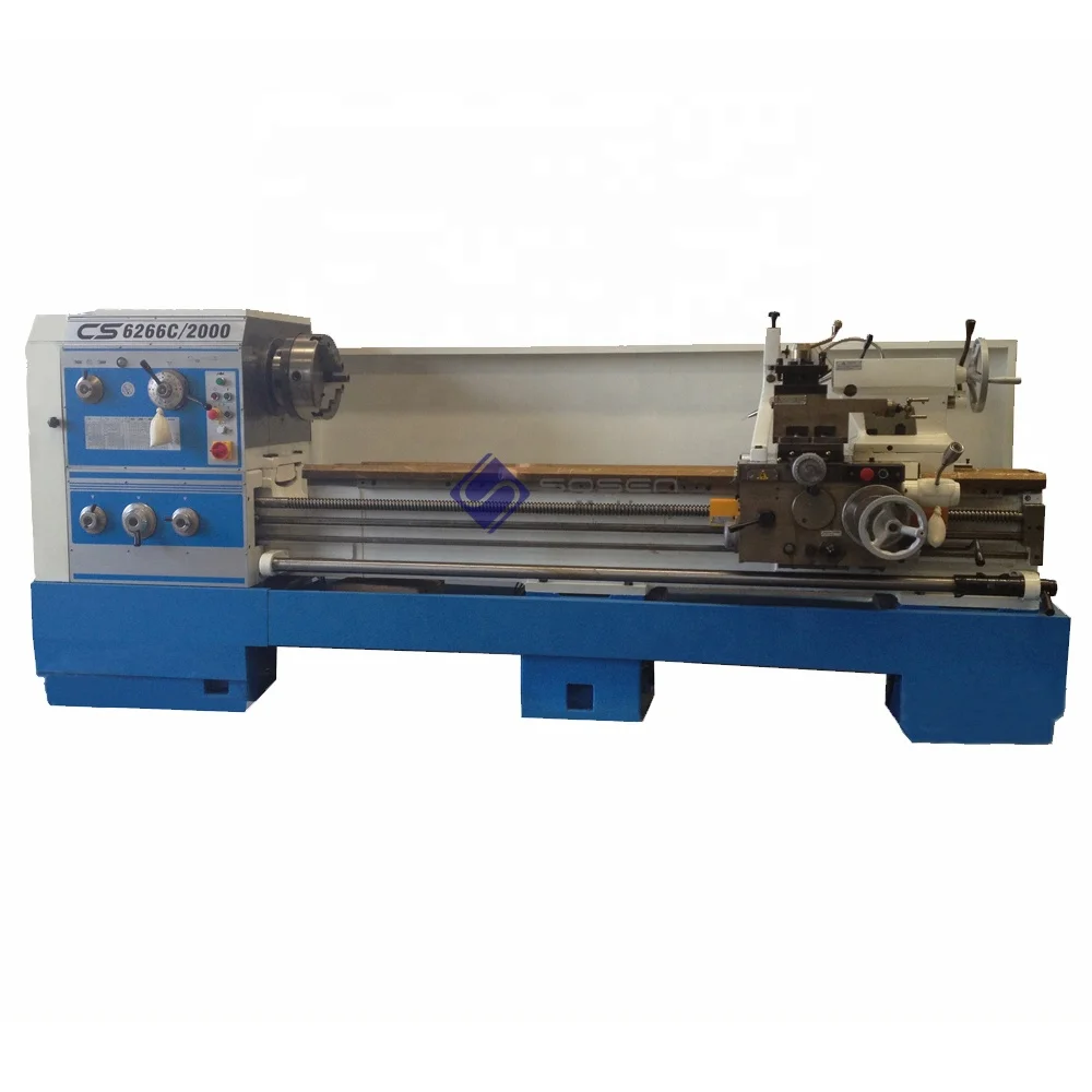 CS6266B 3000mm Center Distance Universal Manual Metal Lathe Machine