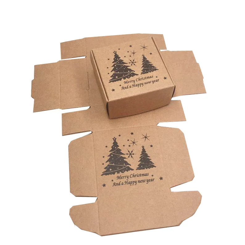 HENGXING 100%, производитель, индивидуальная печать, переработанный крафт, Гофрированная упаковка, косметика, бутылочка, картонная коробка, упаковка