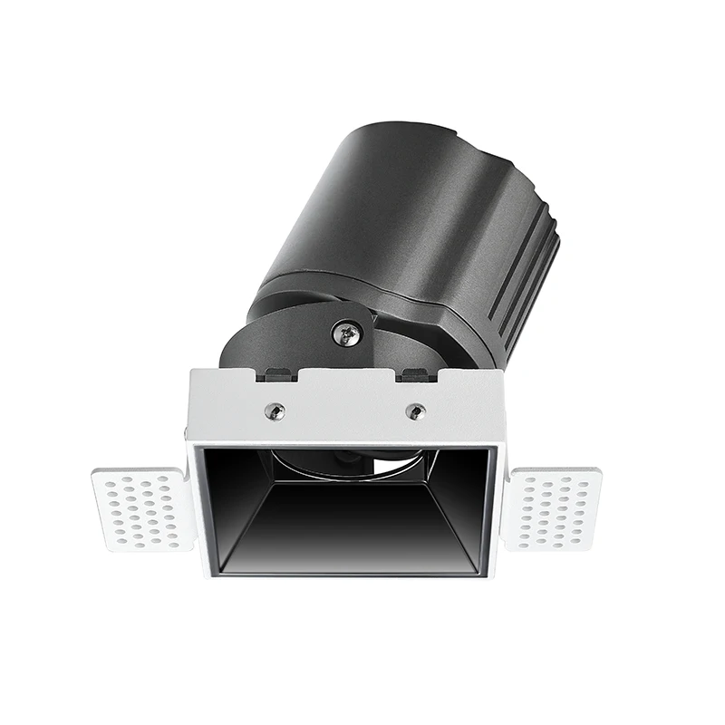 Цена по прейскуранту завода-изготовителя, новая модель для использования в отеле SAA ETL DLC, встраиваемый регулируемый светодиодный потолочный светильник 0-10 В Triac с регулируемой яркостью, 2000 лм, 20 Вт