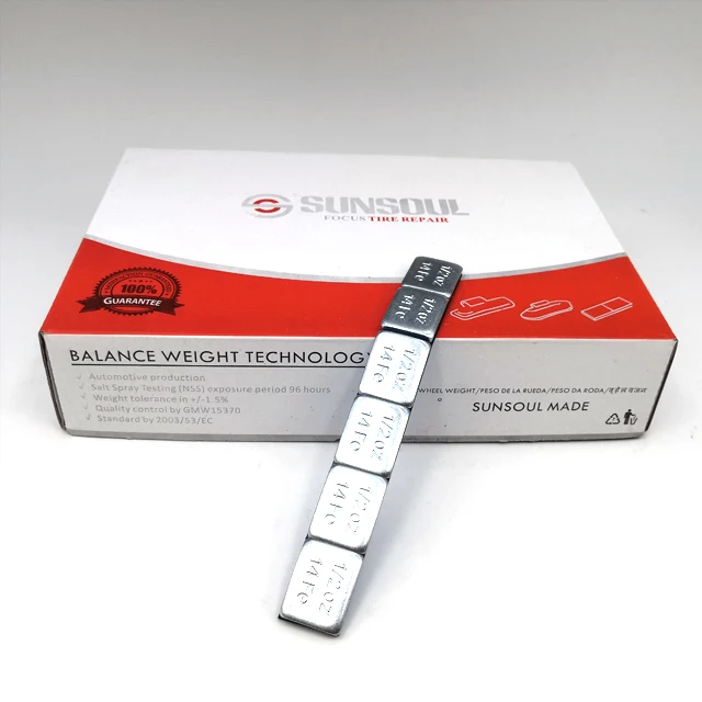 Set De Pesos Para Balanceo De Ruedas - 3 Cajas (0.25 Oz, 0.50 Oz, 1 Oz), Total 270 Oz, Cinta Azul