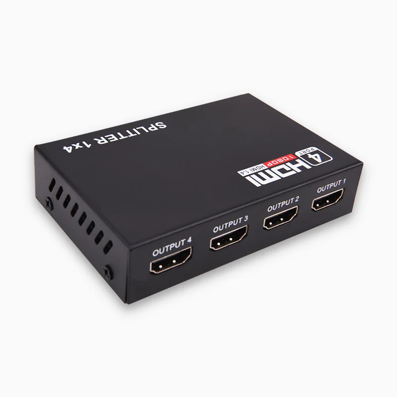 Répartiteur HDMI 1 entrée 4 Sorties Full Ultra HD 4K 3D HDMI Splitter 1 Répartiteur HDMI 1 entrée 4 Sorties Full Ultra HD 4K 3D HDMI Splitter 1