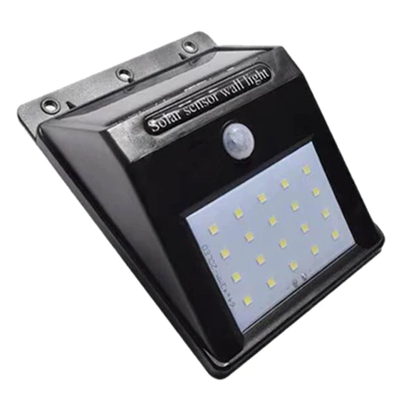 Солнечный настенный светильник с датчиком движения экономичный